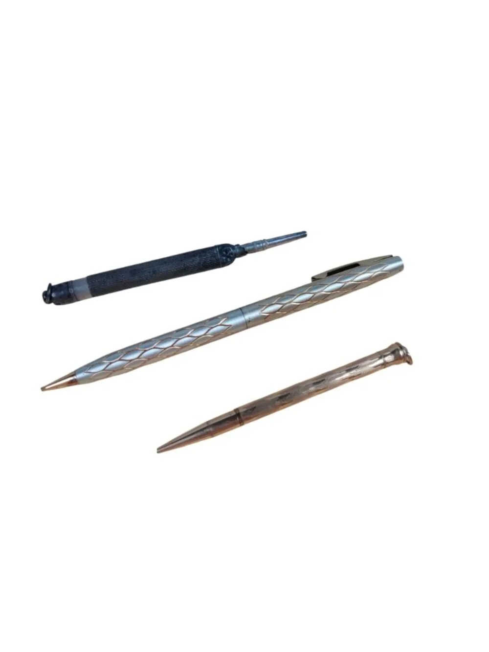 Vintage Sheaffer AXT Sterling Mechanical Pencil Lot Scripto Leads Repair Parts